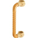 ★ポイント最大16倍★【全国配送可】- ウェーブ型手すり(ベスポジ-eオプション)(1)40cm DIPPERホクメイ株式会社 品番 BPE-300-10 メーカー直送(赤)品 F13321 JAN 4944916003730 -【介護用品TYA】