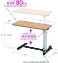 ★6/22-27 P最大27倍★【全国配送可】- 昇降サイドテーブル グランツ 品番 DT-4302 メーカー1:直送品 C310550101 JAN 4571436888754 -【介護用品TYA】