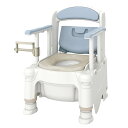 ★7/4-11 P最大27倍★【全国配送可】- ※○ポータブルトイレFX-30S ソフト便座 ミストブルー アロン化成 品番 532-953 メーカー0:在庫品 D250950202 JAN 4970210049600 -【介護用品TYA】