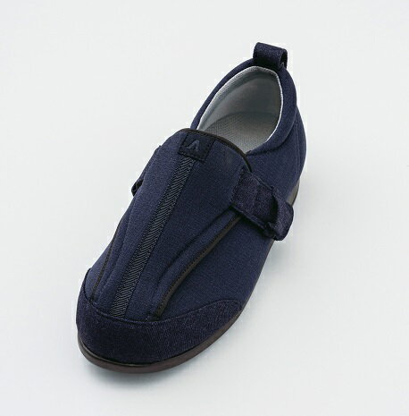 ★ポイント最大16倍★【全国配送可】- つま先ひろびろサポート 3E 左 S ネイビー　徳武産業（株） 品番 1138 メーカー取寄品 E355752201 JAN 4537944161789 -【介護用品TYA】