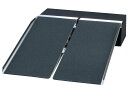 ★7/19-26 P最大27倍★【全国配送可】-ポータブルスロープ アルミ2折式タイプ/-/240 ●取寄品 イーストアイ PVS240 JAN 4515914...