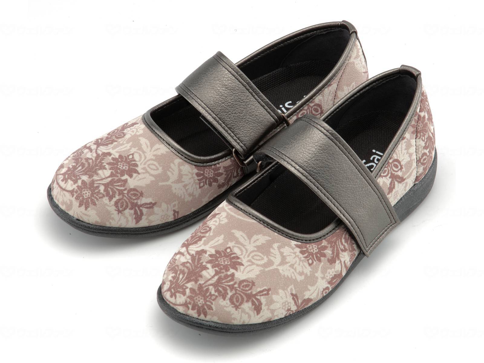 ★5/9-16 P最大27倍★【全国配送可】-SaiSai　フラワープリント　W941/クラシックベージュ/21.5 マリアンヌ W941　JAN 4534378228064 -【W介護用品】