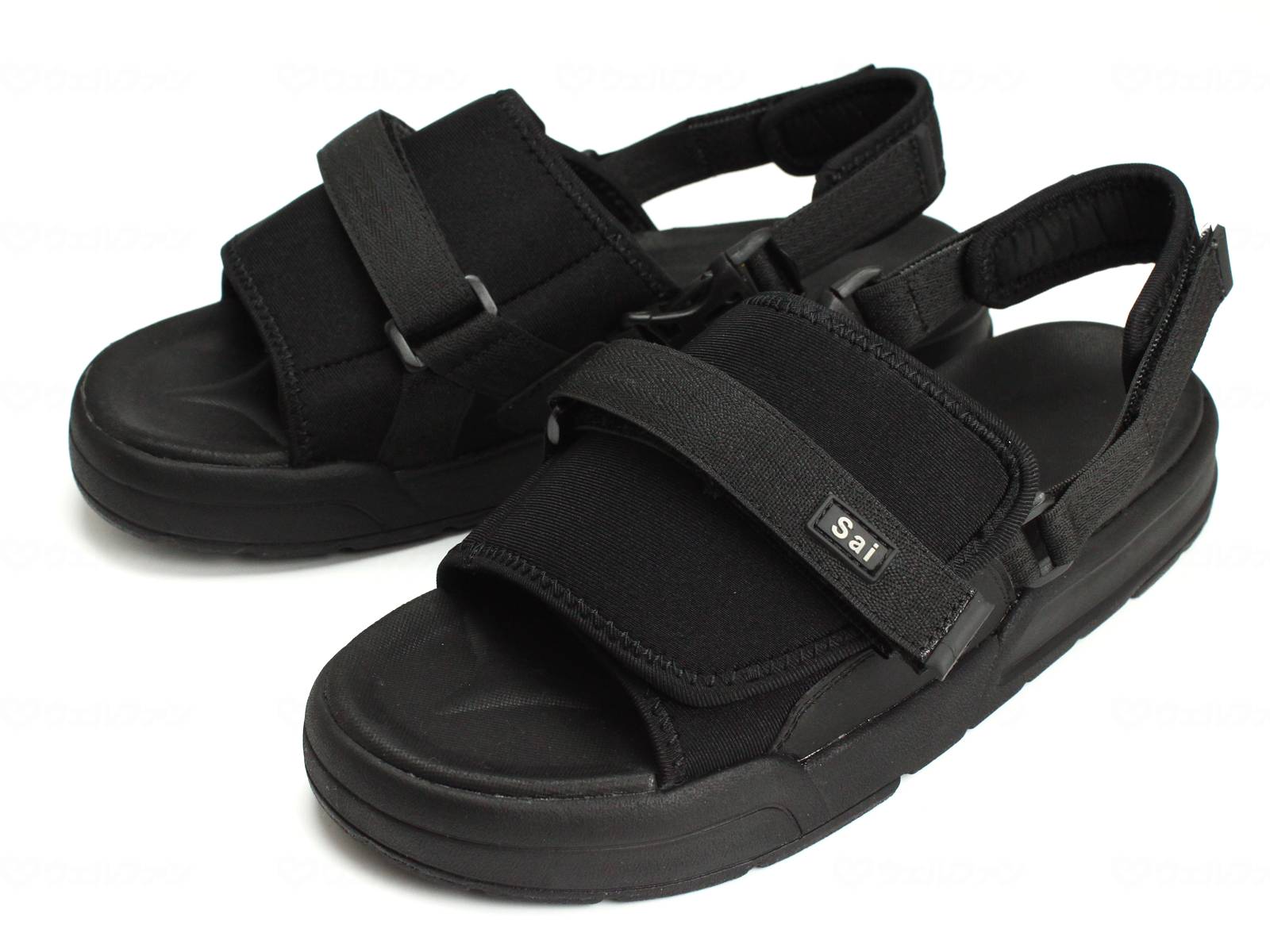 ★7/4-11 P最大27倍★【全国配送可】-SaiSai ジャストフィットサンダル WG510/ブラック/L マリアンヌ WG510　JAN 4534378232009 -【W介護用品】のサムネイル