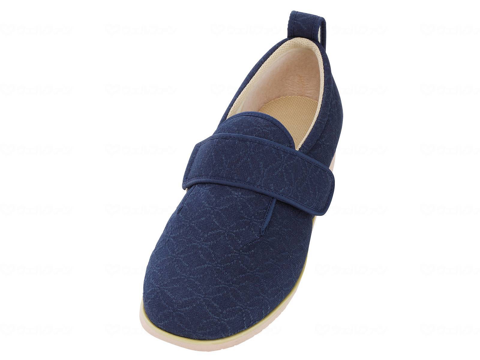 ★ポイント最大16倍★【全国配送可】-ダブルマジックII雅（みやび）/紺/左L 徳武産業 1027　JAN 4537944108050 -【W介護用品】