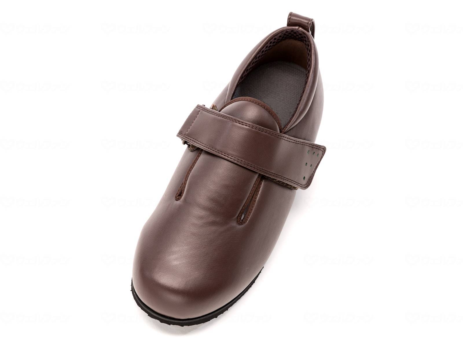 ★ポイント最大16倍★【全国配送可】-ダブルマジックIII 合皮 9E/茶/左S 徳武産業 7046　JAN 4537944131683 -【W介護用品】