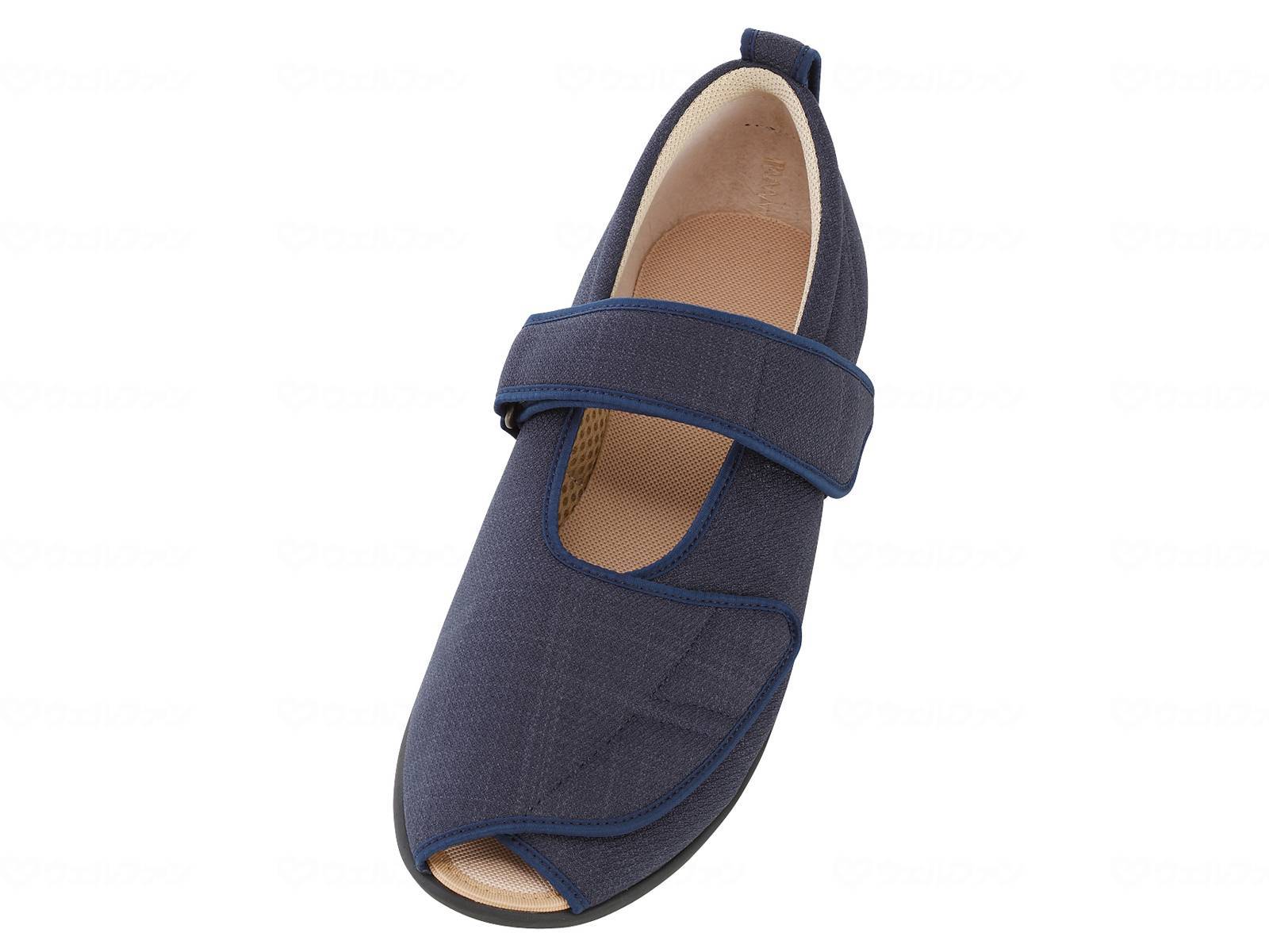 ★いまだけ！ポイント最大16倍★【全国配送可】-オープンマジックIII/紺/左S 徳武産業 1035　JAN 4537944199553 -【W介護用品】