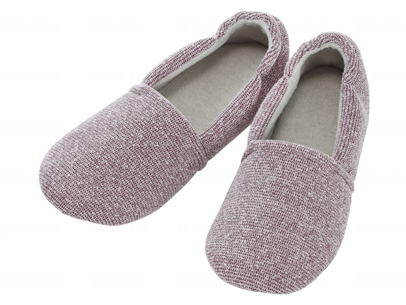 ★ポイント最大16倍★【全国配送可】-エスパドマカロン/紫/L 徳武産業 2064 JAN 4537944277206 -【W介護用品】