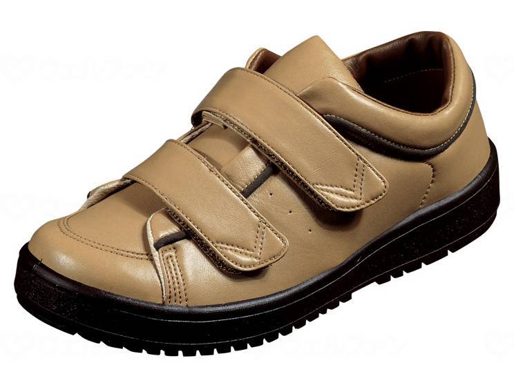 ★7/19-26 P最大27倍★【全国配送可】-Vステップ05/ベージ/左22.0 ムーンスター 05片足　JAN 4546740741576 -【W介護用品】