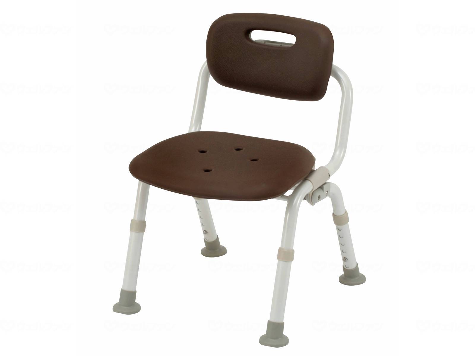 ★ポイント最大16倍★【全国配送可】-シャワーチェア ［ユクリア］ コンパクト おりたたみN/モカブラウン/- パナソニックエイジフリー PN-L40721BR　JAN 4549077812315 00980-000273 -【W介護用品】