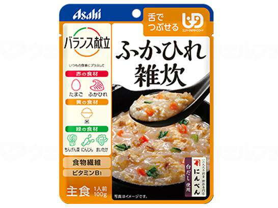 ★ポイント最大16倍★【全国配送可】-バランス献立　舌でつぶせる/個/ふかひれ雑炊 アサヒグループ食品 1..