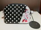 ケイトスペード　Kate spade　レディースバッグ【kate spade×Disney】コラボ ドッド ミニー マウス スモール ドーム クロスボディ【あす楽対応】