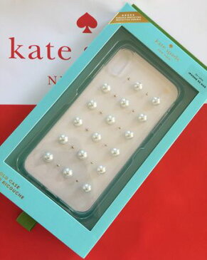 ケイトスペード Kate spade　アイフォーンケース パール スタッド Xs　MAX iphone cases 可愛い 代引き不可【あす楽対応】