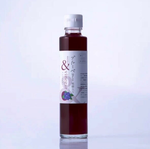 ＆vinegarブルーベリー180ml ご自宅用 木樽 醸造 酢 整腸作用 健康維持 酒粕 果汁 粗糖
