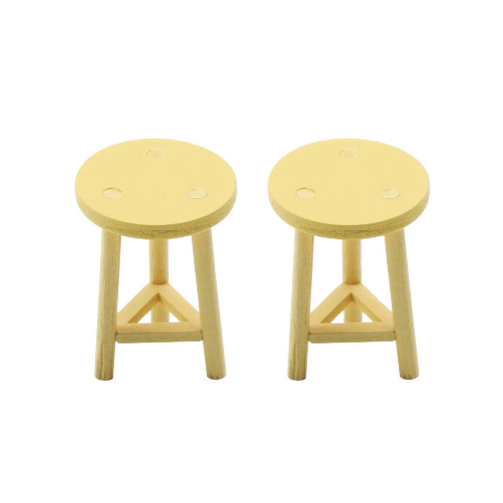 おためしミニチュア家具 つくるんです公式オンライン限定! (イス3)ミニチュアハウスの椅子 組み立て ドールハウス DIY キット 手作りキット 脳トレ 小学生...