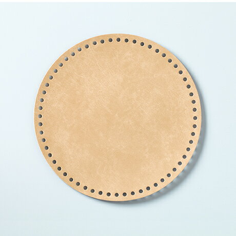 かばんの底に！レザー底 円| つくる楽しみ 革シート