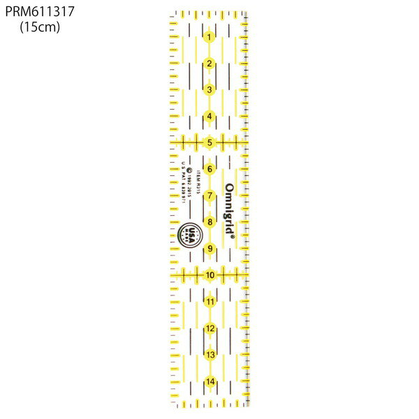 オムニグリット定規 1個 15cm Prym プリム パターン用定規 縫製用 裁縫道具