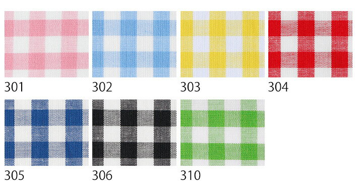 生地 ギンガムチェック 40s 約6mm (最低単位30cm～10cm単位の切売り)  ハンドメイド 手作り 夏用生地 シャツ地 清涼感 軽 シャツ 定番生地 綿100％ 先染め サラサラ