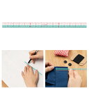 ミニものさし 15×1cm 厚み1mm CLOVER クロバー|つくる楽しみ
