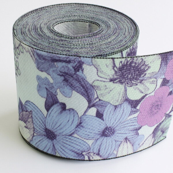 たたみへりテープ 畳縁 畳へり 彩羽 紫苑 10m巻｜つくる楽しみ