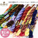 数量限定 刺しゅう糸セット DMC刺しゅう糸5番 カラーバリエーション30本セット まとめ買い お買得