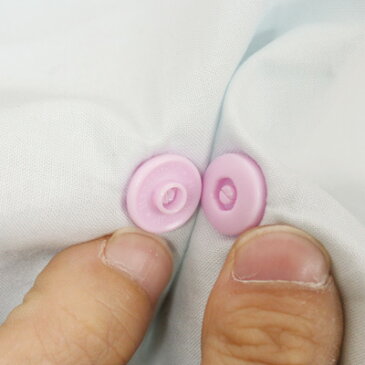 打ち具がいらない プラスチック スナップ ボタン ぼたん 釦 イージースナップボタン 13mm 12組│つくる楽しみ