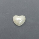 パール ( 10個入 ) ハート 5x6mm KE-835 高級感 アクセサリー デコ ジュエリー ハンドメイド 手作り 推し活 トレカ 衣装 貼りつけパール 貼り付け 貼付