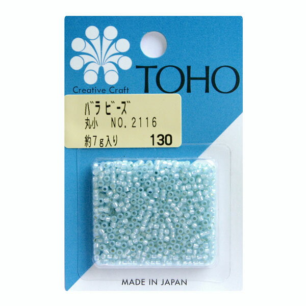 ビーズ バラビーズ トーホー 丸小 No.2116　銀メッキ