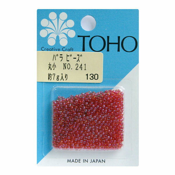 ビーズ バラビーズ 丸小 No.241 着色オーロラ ハンドメイド アクセサリー ジュエリー 手作り 推し活 キーホルダー ストラップ DIY 工作 刺繍 パーツ デコ