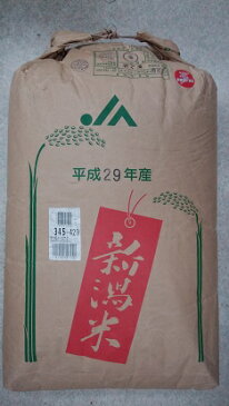 新潟県佐渡産朱鷺と暮らす郷　新之助（減農薬）29年産1等米30kg玄米