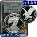 PCGS 最高鑑定 2022年 PR70 DCAM アメリカ イーグルプルーフ銀貨 1オンス タイプ2 発行初日版 2022 First Day of Issue 米国 イーグル銀貨 American Silver Eagle ディープカメオ DEEP CAMEO 白頭鷲 モダンコイン 地金型銀貨 コイン 鑑定 貨幣 通貨 現物資産