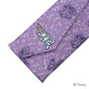 メガネケース DISNEY ディズニー リロ&スティッチ スクランプ柄 パープル ブランド キャラクター折りたたみ マルチ 持ち運び 携帯 お祝い 誕生日 プレ...