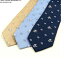 ピーナッツ／スヌーピー （スヌーピー：ペイズリー小紋柄）ネイビー サックス ベージュプレゼント ギフト Peanuts necktie オススメ シルク100% ブランドネクタイ ネクタイブランド 送料無料敬老の日