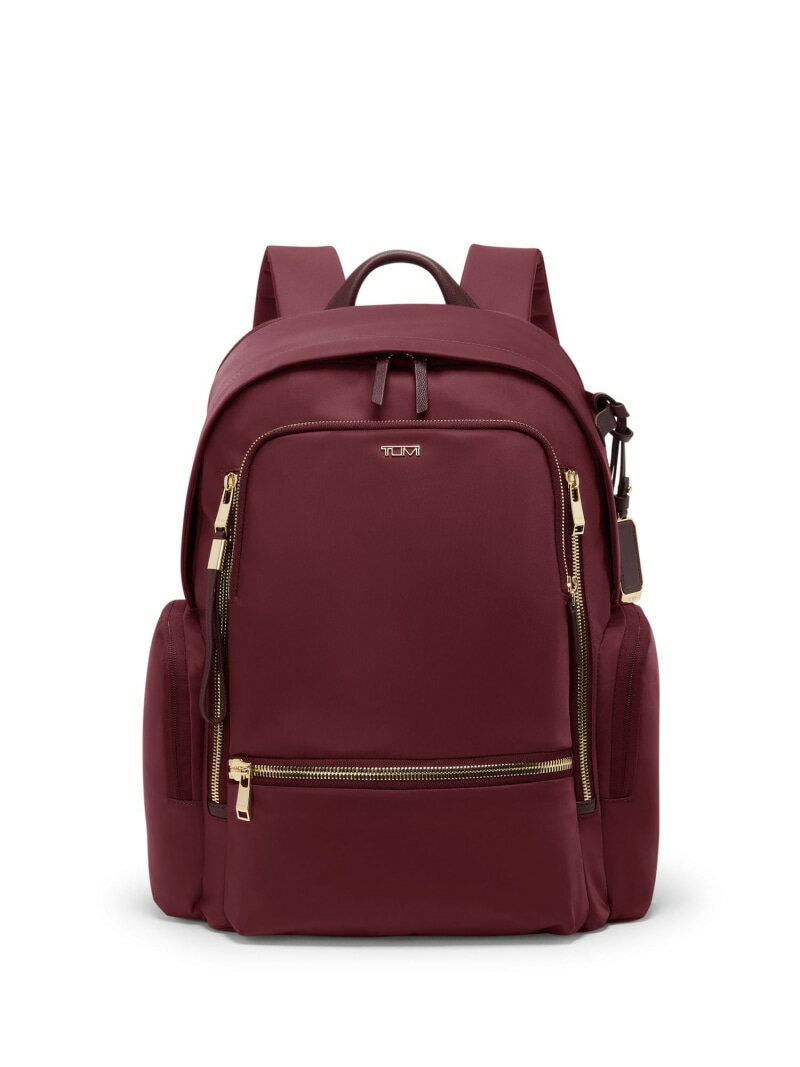 TUMI レディース ビジネスバッグ バックパック VOYAGEUR 「セリーナ」バックパック ブラック/ゴールド｜TUMI(トゥミ