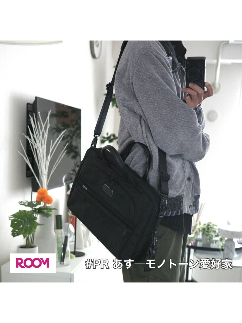 【公式店】5年保証ALPHA ミディアム・15インチ・ブリーフケース A4対応 TUMI トゥ...