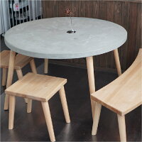 モルタルテーブル無機質インテリアダイニングテーブルリビングテーブル4人掛け2人掛け食卓テーブル大きめ木木製サイズ選択可能80cm90cm100cm送料無料