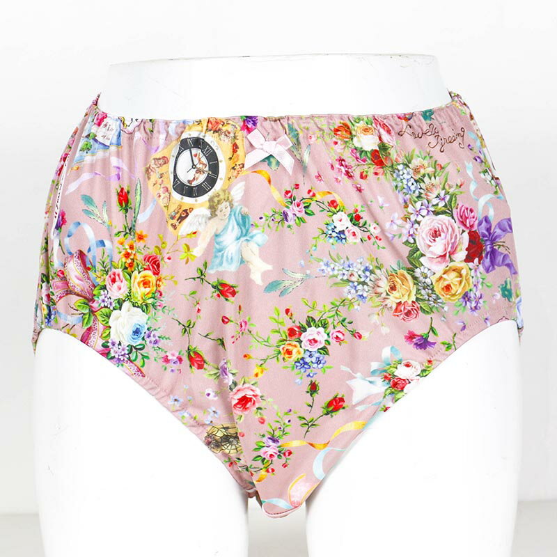 【送料込み】ショーツ 下着 TUNIC ビスコラピア・シャイニーデイ オヤスミパンツ ピンク 1133LL-A