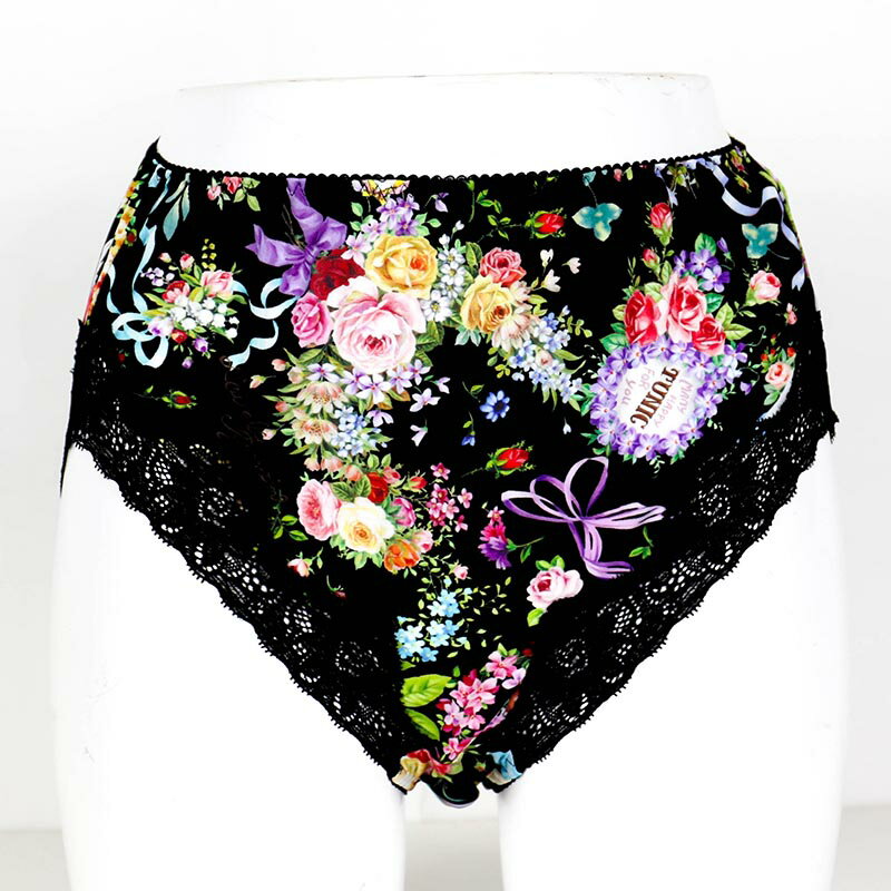 【送料込み】ショーツ 下着 TUNIC ビスコラピア・シャイニーデイ ショーツ クロ 1453L-D