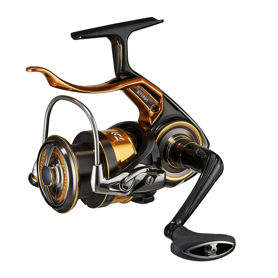 22トーナメントISO2500XH-LBD ネームステッカー付き ダイワ DAIWA リール レバーブレーキ 磯釣り