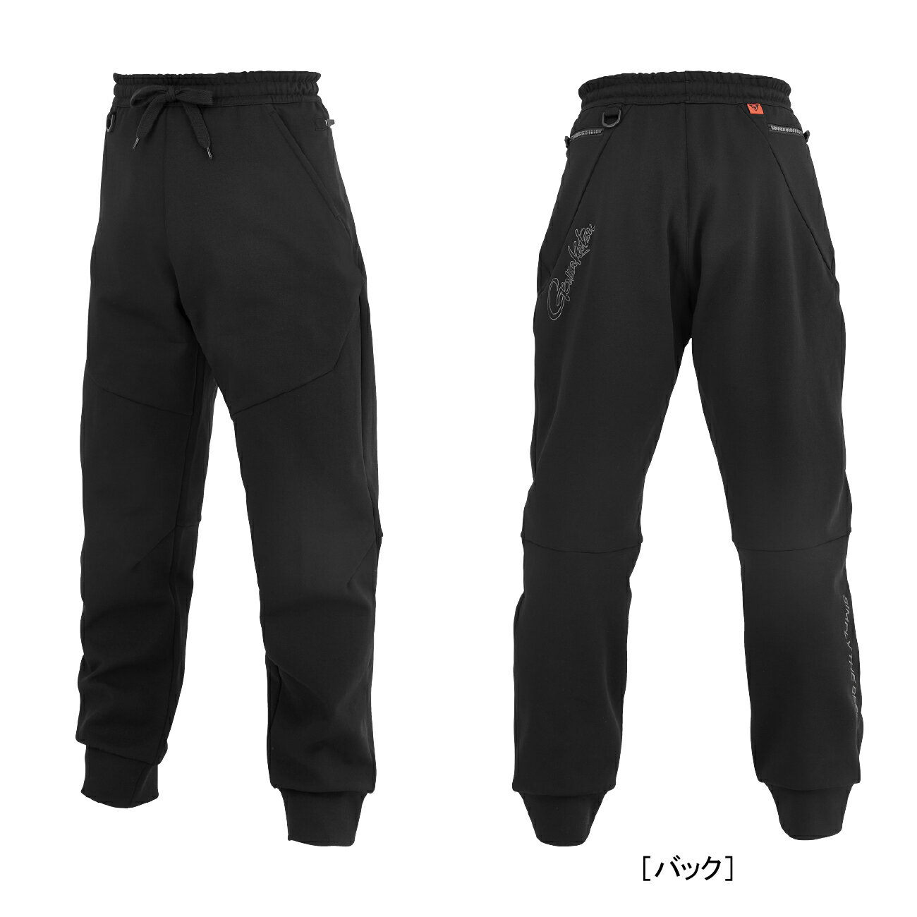 がまかつ スウェットパンツ GM3757 ブラック×ブラック LLサイズ