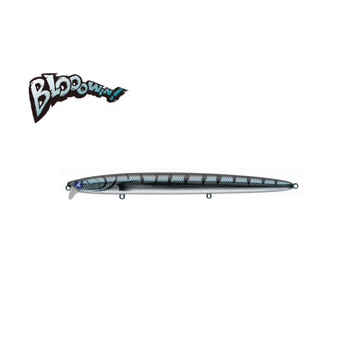 ブローウィン167Fシャロー #65 ぶちカマス ブルーブルーのサムネイル