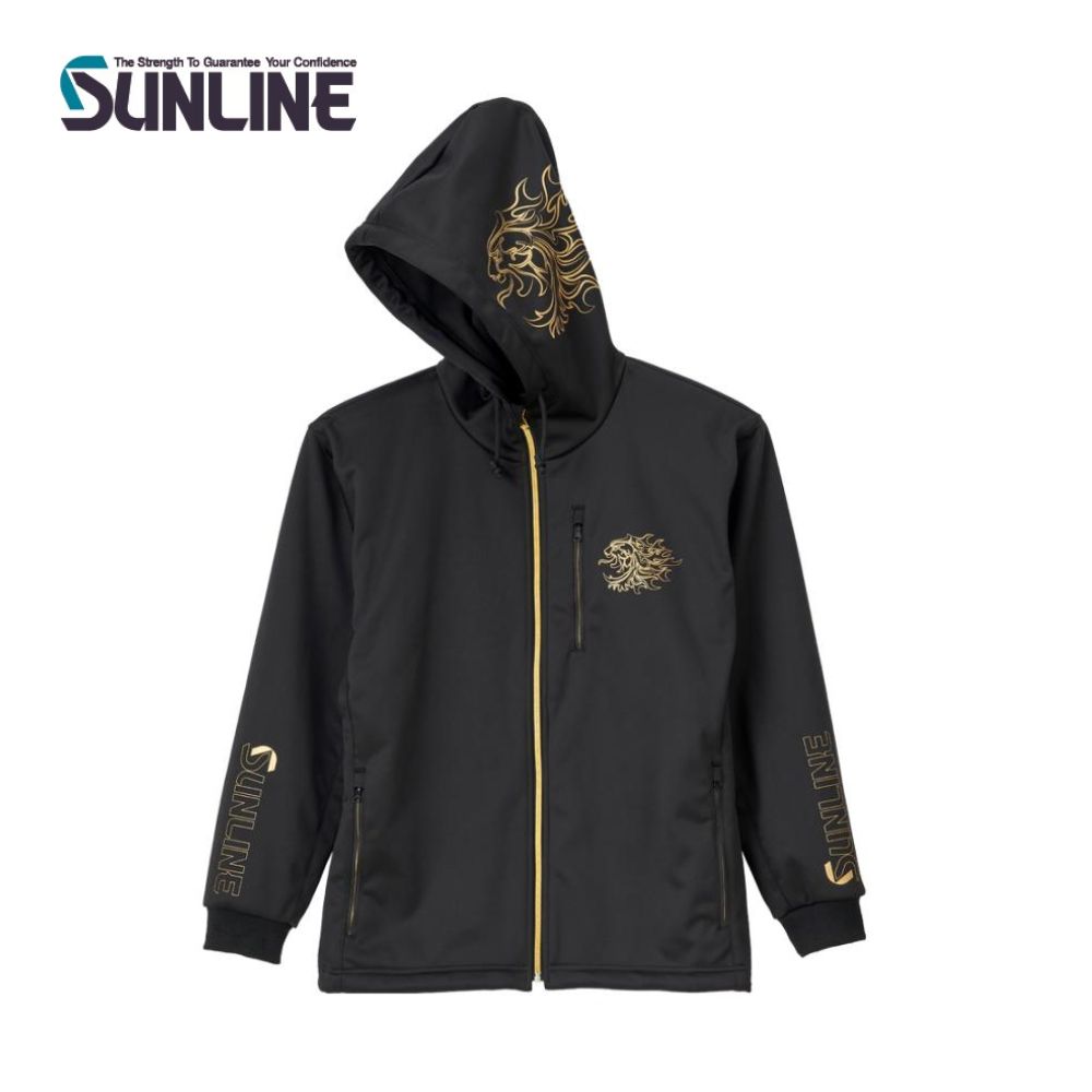 サンライン SUW-02402 防風フリースフルジップパーカー S ・M