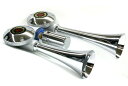 ☆送料無料☆Made in JAPAN…信頼と実績の日建製☆【NIKKEN AIRHORN バトルメガ(クローム)】