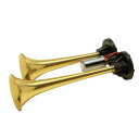 ☆送料無料☆Made in JAPAN…信頼と実績の日建製☆【NIKKEN AIRHORN N型ヤンキー(真鍮メッキ)】