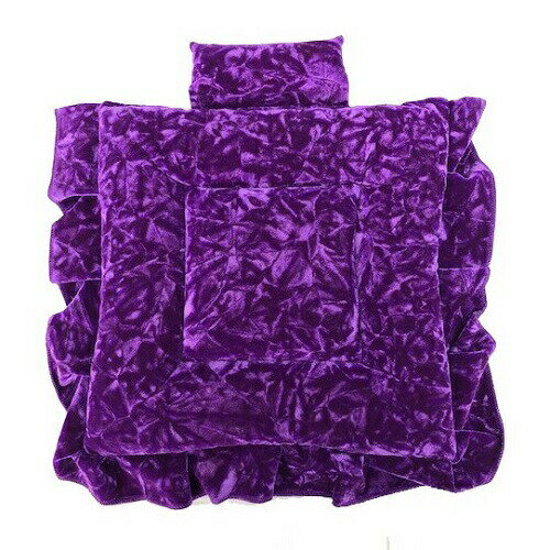 【受注製作】シングルクッション ストッパー付（ネオ・チンチラ）　/　クッション 座布団 ターン オー..