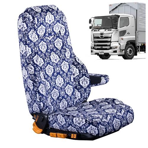 新格子シートカバー　17プロフィア（平成29年5月-現行）運転席のみ　/　日野大型　ひの　ヒノ　プロフィア　新格子　ハイグレード