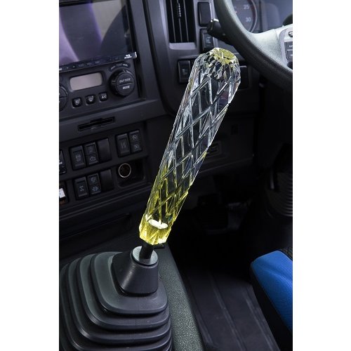 【シフトノブ　MIYABI　270mmタイプ(クリア/イエロー)】