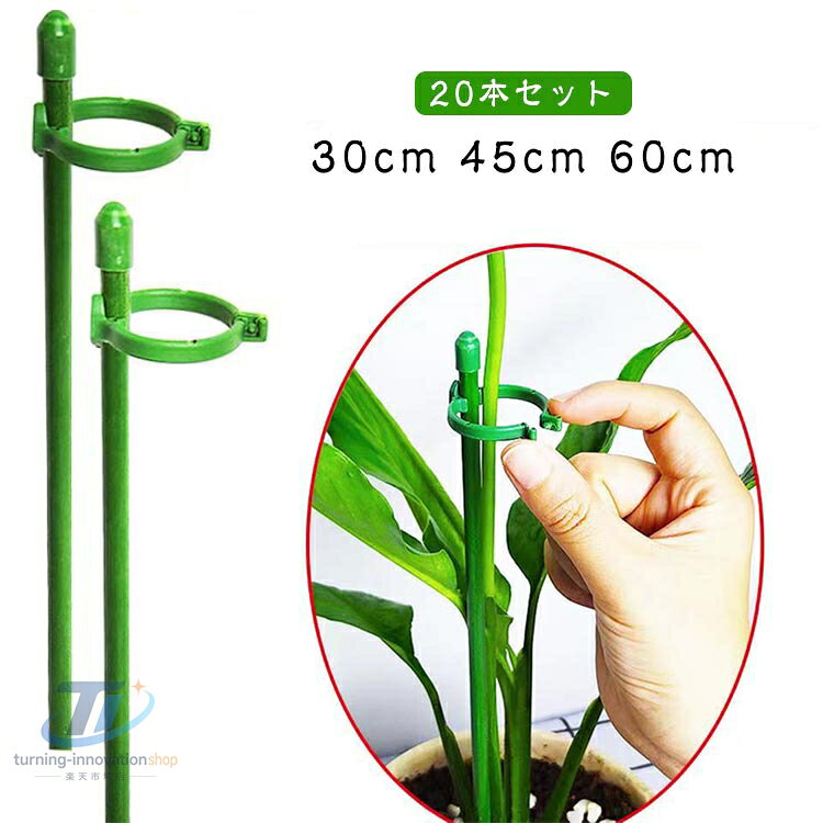 ガーデニング 20本セット 花ささえ つる性植物 観葉支柱 45cm 60cm 支柱 植物サポート 植物支柱 フラワー支柱 園芸支柱 フラワースタンド 観葉植物 30cm フラワー支柱 20本セット 簡単設置 野菜用 園芸用品 背の高い花 誘引 支柱 観賞植物用 園芸用 農業用 メーカー希望小売価格はメーカーサイトに基づいて掲載しています