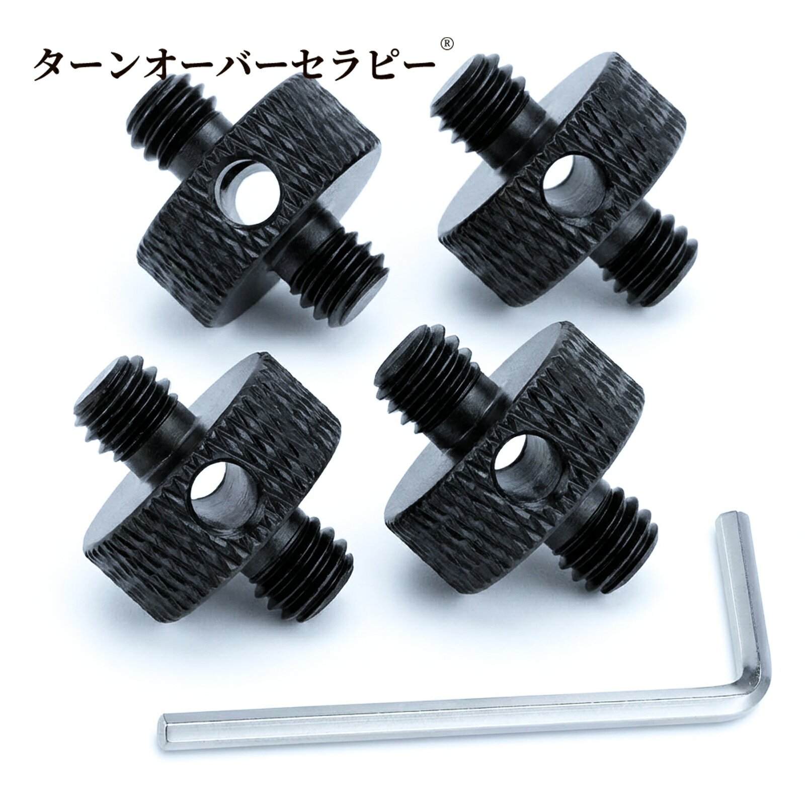 樂天商城 - カメラ用ダブルヘッドスタッドアダプター 1/4