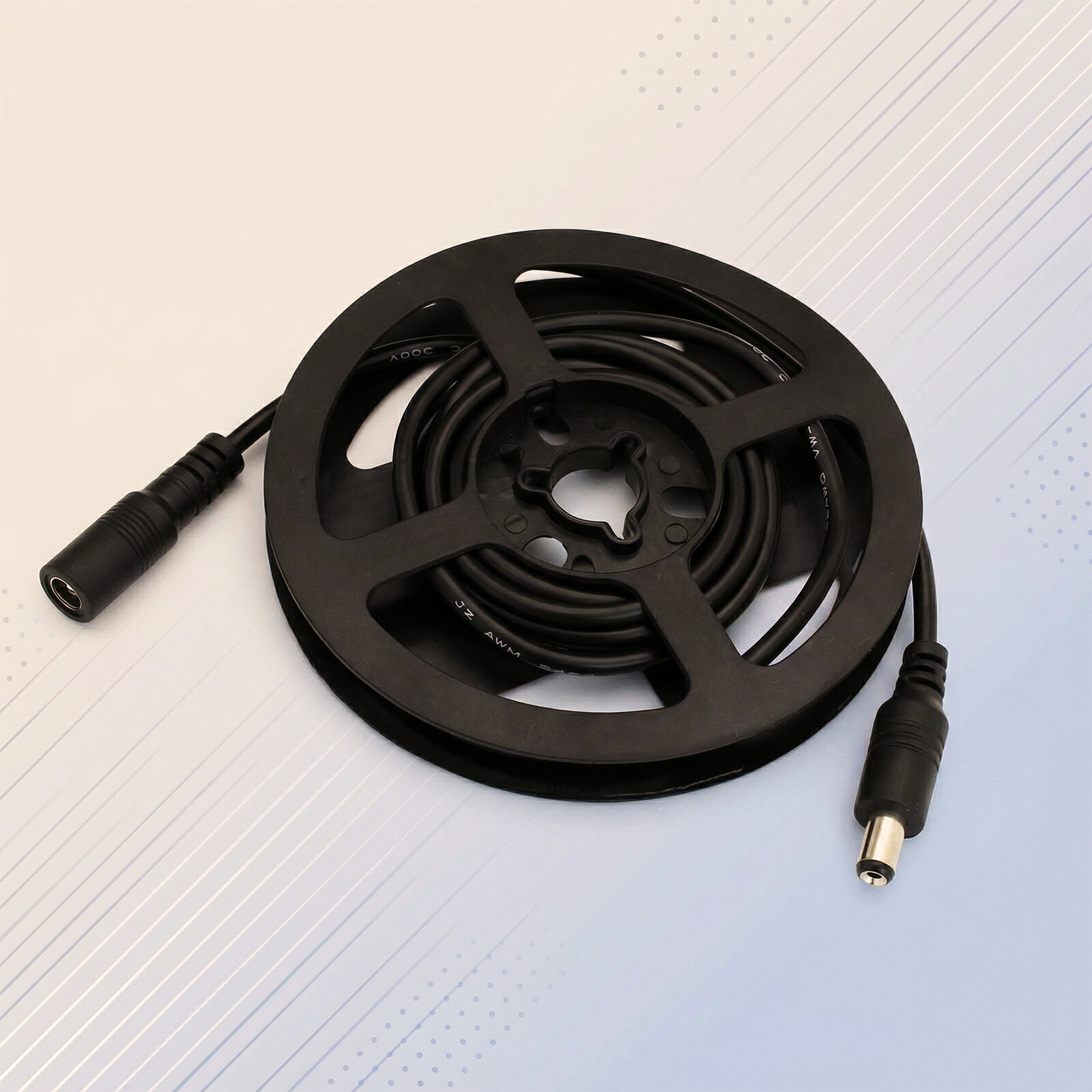 ターンオーバーセラピーのACアダプター用DC電源延長ケーブル 5.5mm×2.1mm 2m全長 ZAG 2026AG-TOJPZAG｜アングル2