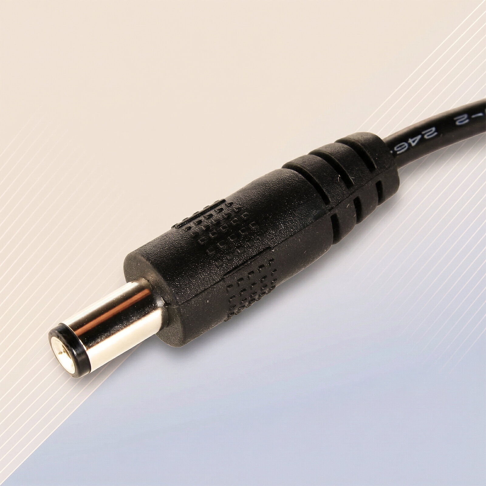 ターンオーバーセラピーのACアダプター用DC電源延長ケーブル 5.5mm×2.1mm 2m全長 ZAG 2026AG-TOJPZAG｜アングル3